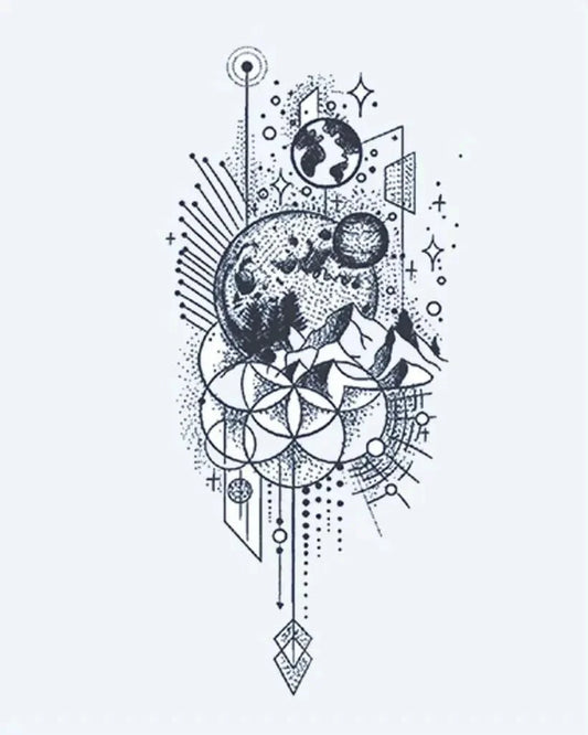 Cosmic Moon & Geometry