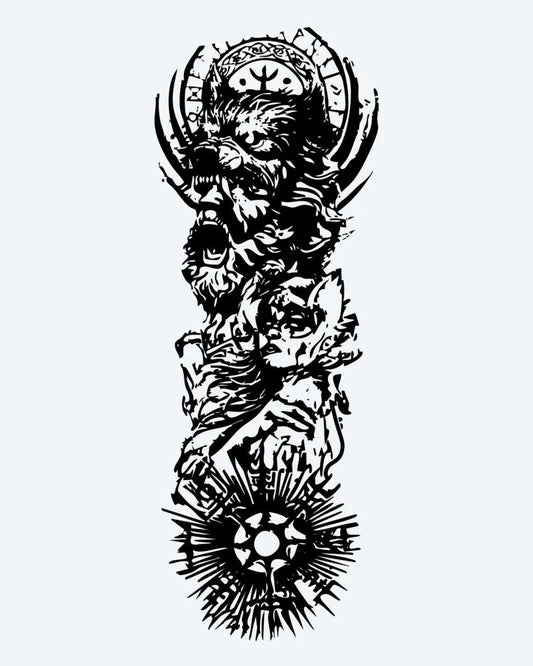 Viking Warrior Sleeve