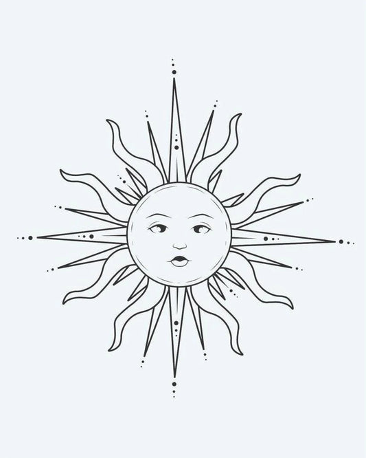 Celestial Sun Face 2