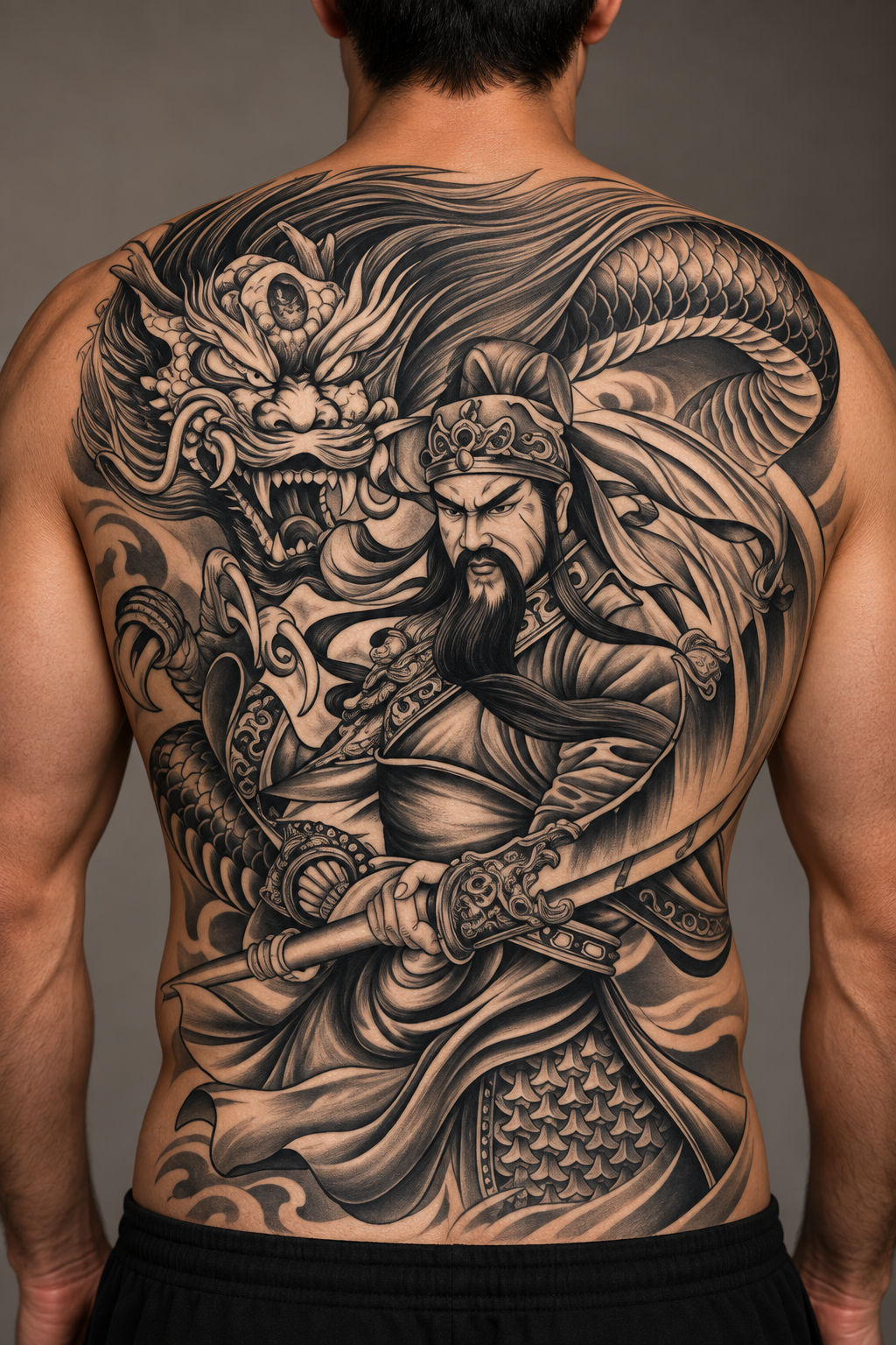 INKANO™ Full Back Semi-Permanent Tattoo