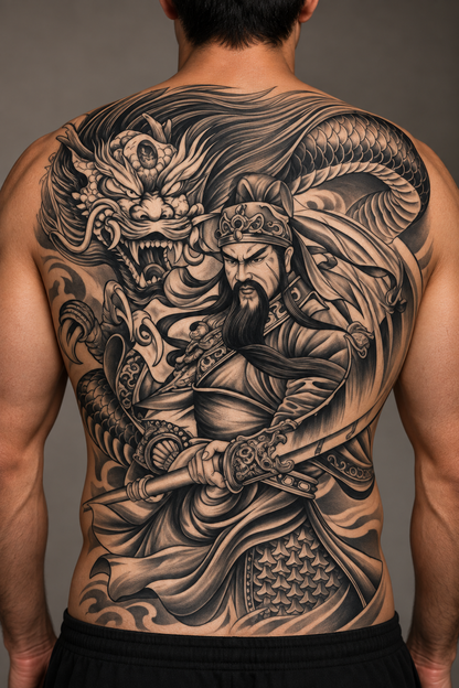 INKANO™ Full Back Semi-Permanent Tattoo