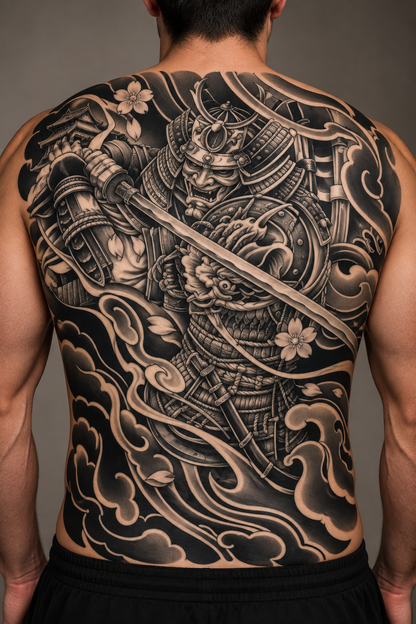 INKANO™ Full Back Semi-Permanent Tattoo