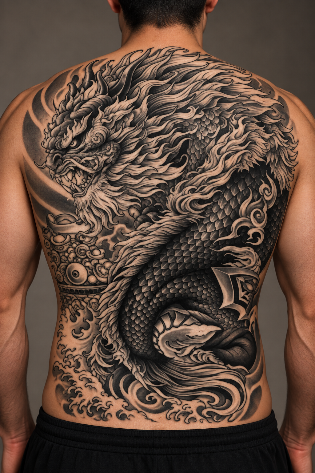 INKANO™ Full Back Semi-Permanent Tattoo