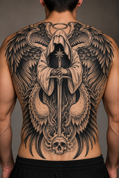 INKANO™ Full Back Semi-Permanent Tattoo