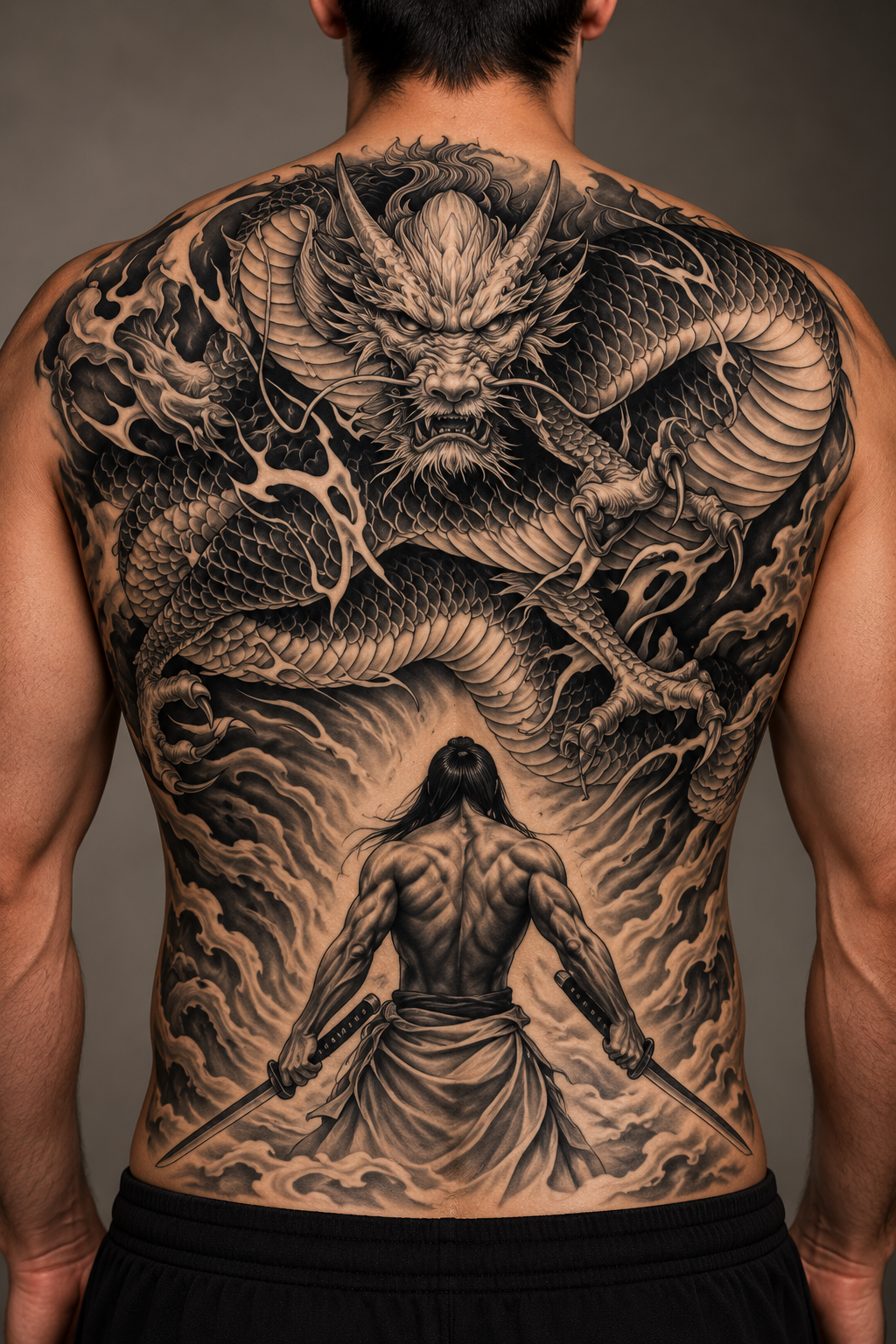 INKANO™ Full Back Semi-Permanent Tattoo