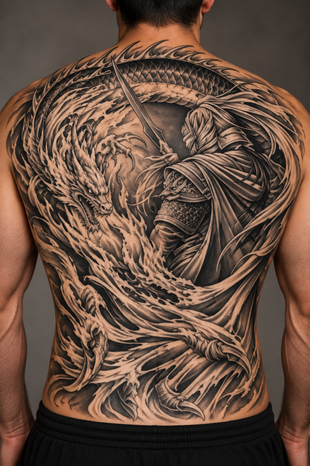 INKANO™ Full Back Semi-Permanent Tattoo