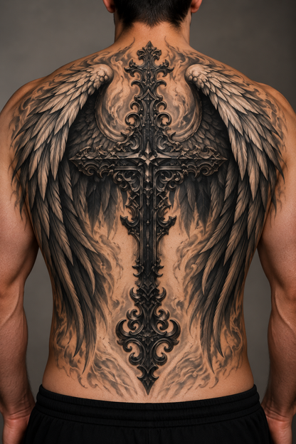 INKANO™ Full Back Semi-Permanent Tattoo