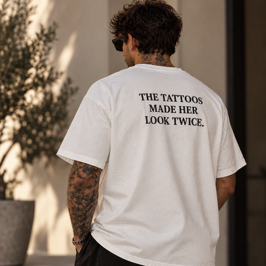 The Tattoos Made Her Look Twice