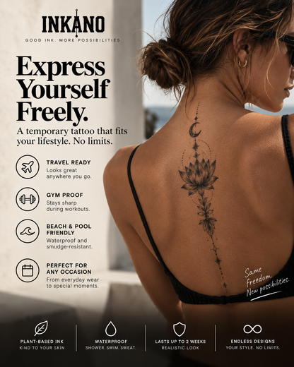 INKANO Custom™ — Your Design. Your Skin.