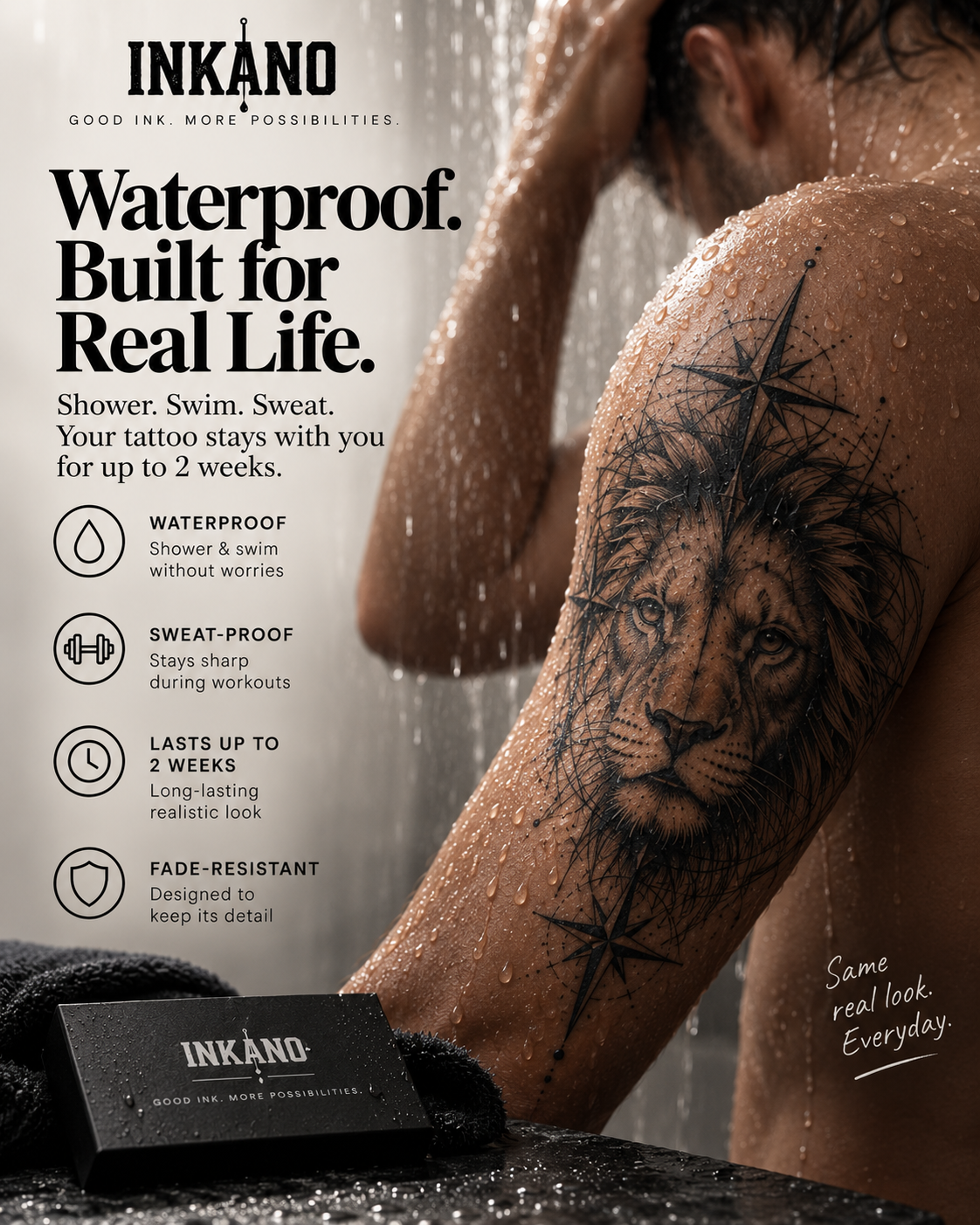 INKANO Custom™ — Your Design. Your Skin.