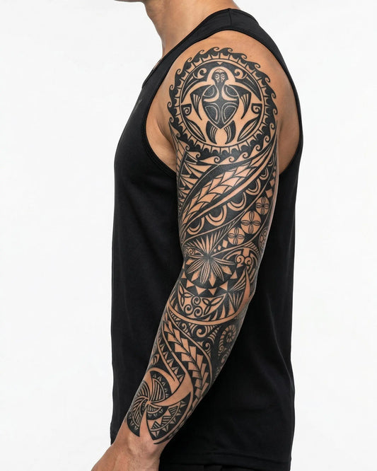 Polynesian Tribal Sleeve