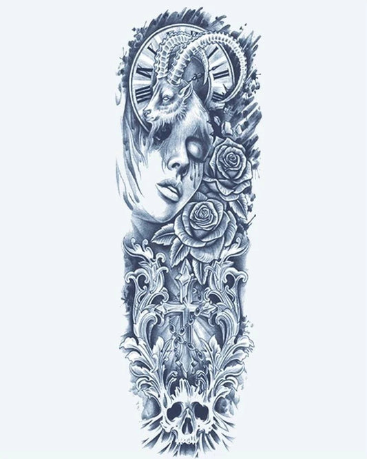Ram Woman & Gothic Cross