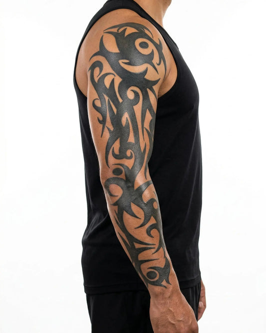 Abstract Tribal Vine