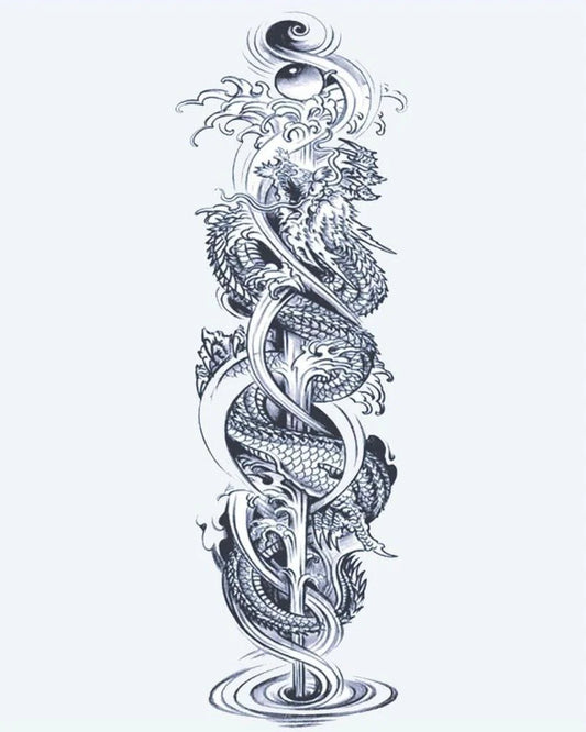 Twin Dragons & Yin Yang