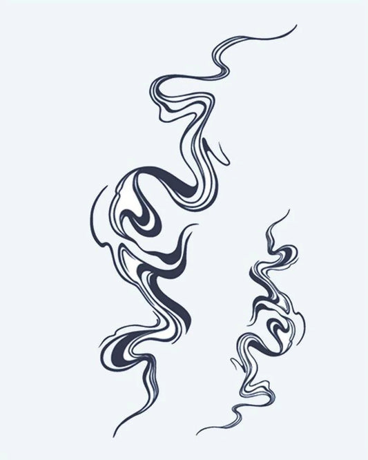 Abstract Smoke Swirls