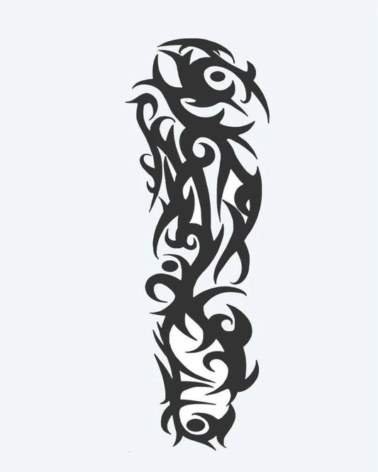 Abstract Tribal Vine